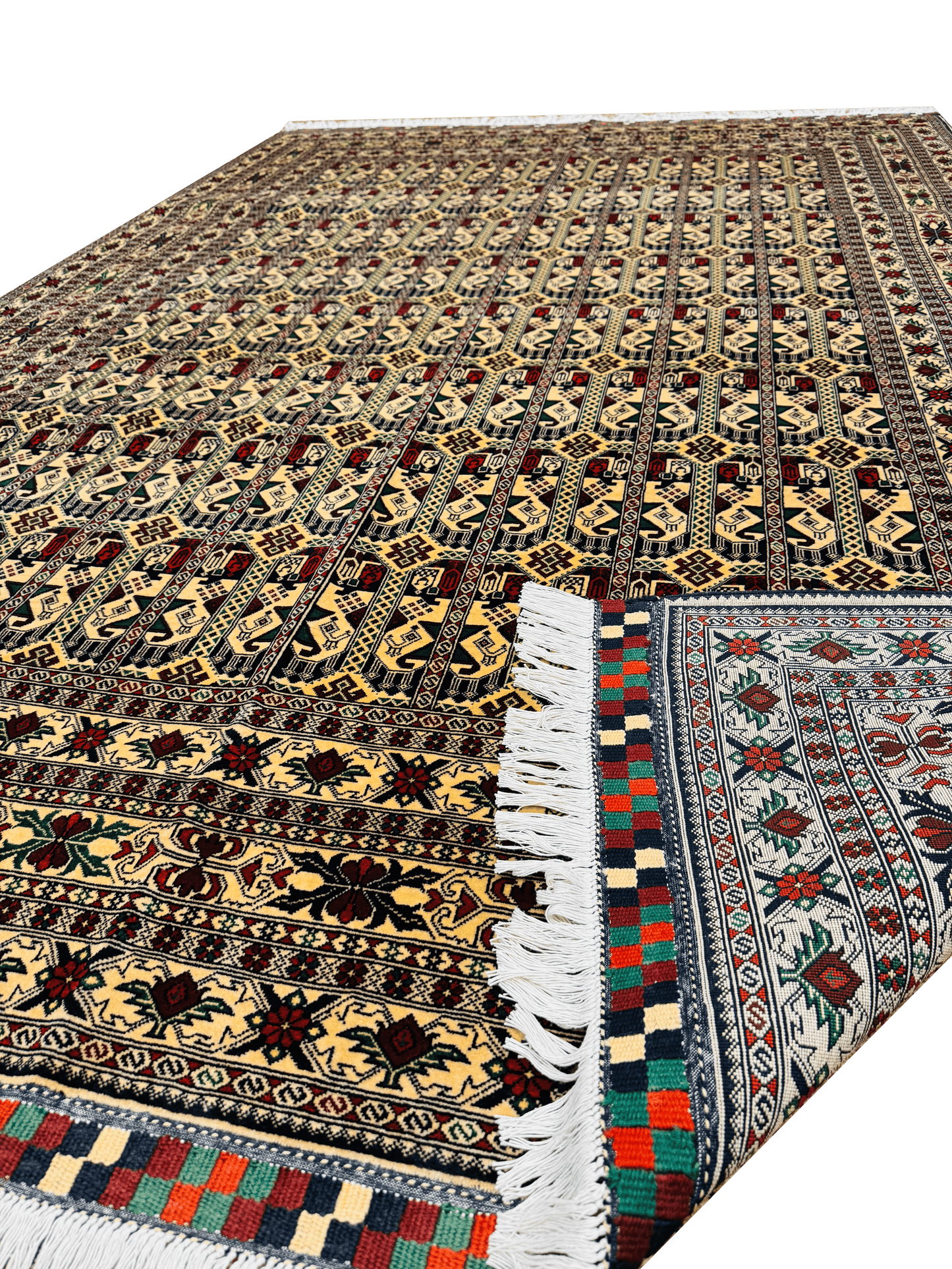 Afghan Carpet, Ala bakhmal Pattern