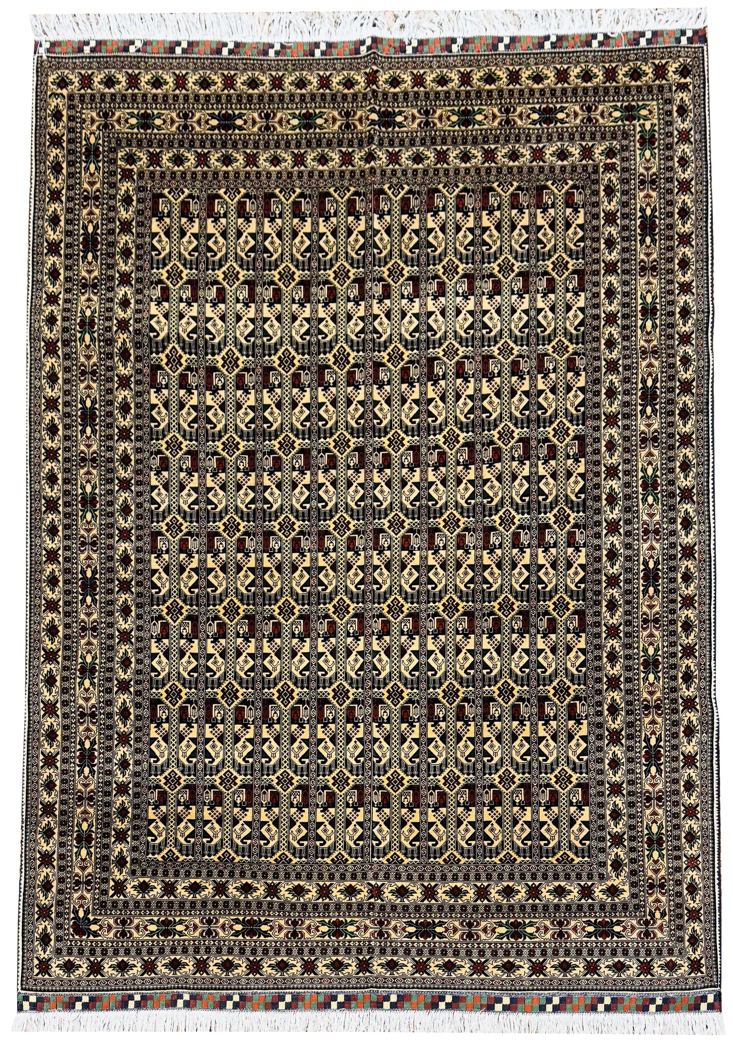 Afghan Carpet, Ala bakhmal Pattern