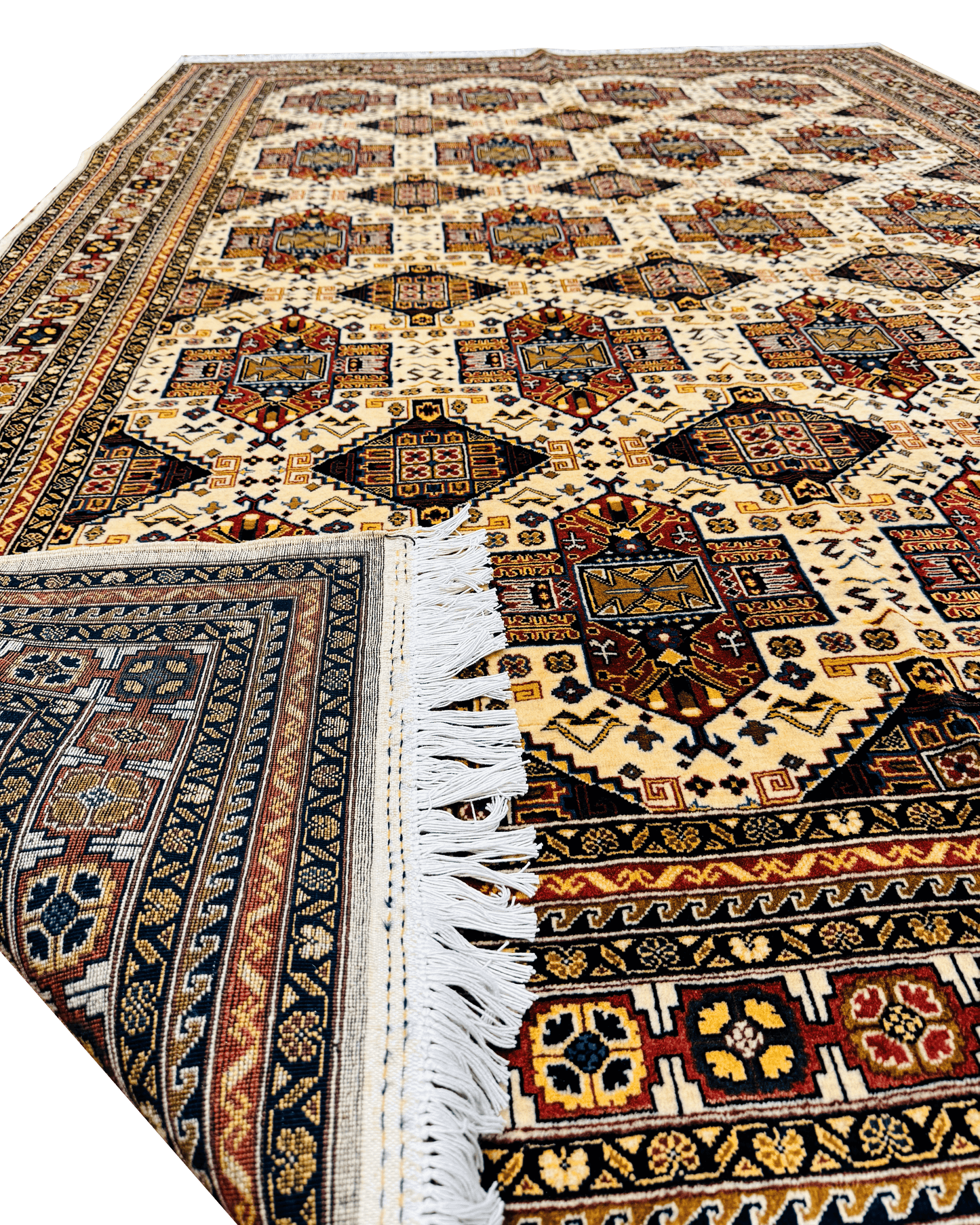 Afghan Carpet, Qalb Gul Patter