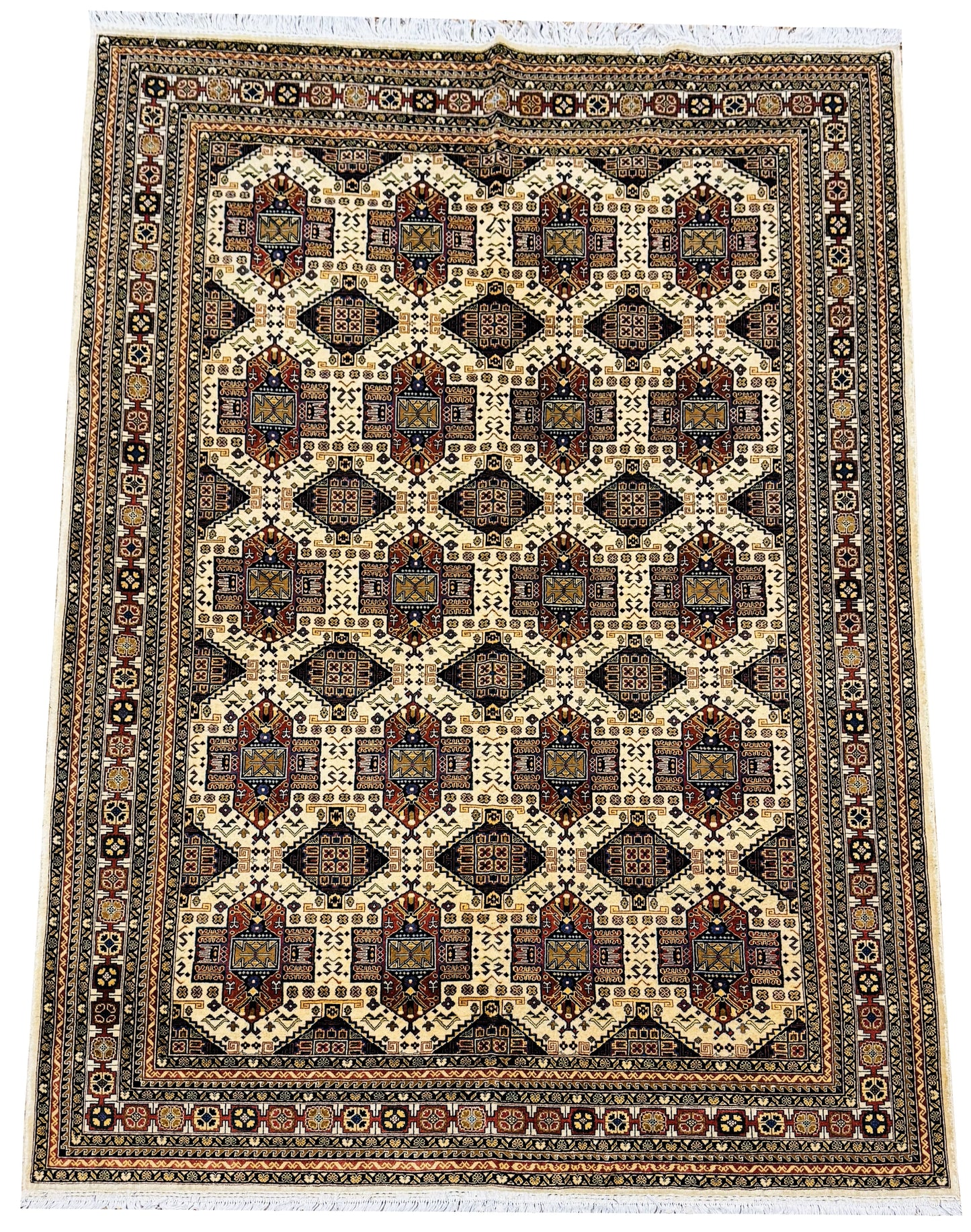 Afghan Carpet, Qalb Gul Patter